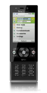 Sony Ericsson G705 – слайдер с GPS, Wi-Fi и совместимостью с YouTube