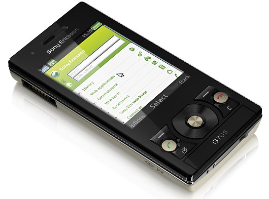 Sony Ericsson G705 – слайдер с GPS, Wi-Fi и совместимостью с YouTube