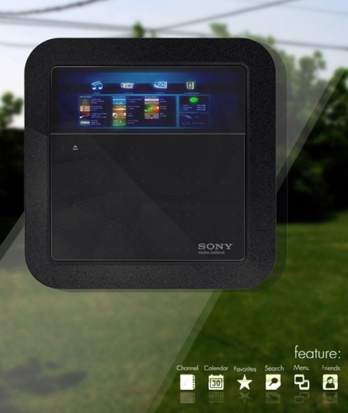 Концепт медиаплеера на солнечной батарее Sony Eclipse