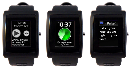 Часы inPulse Smart Watch для дистанционного управления смартфонами