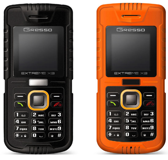 Телефон для экстремалов Gresso Extreme X3