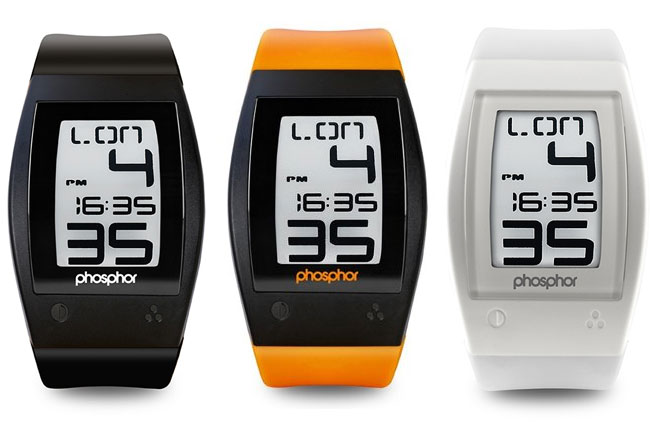 World Time Sport Watch – спортивные часы с E Ink-тачскрином от Phosphor