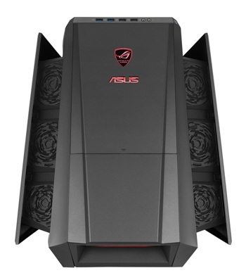 Игровой компьютер ASUS ROG TYTAN G70 с возможностью беспроводной зарядки гаджетов