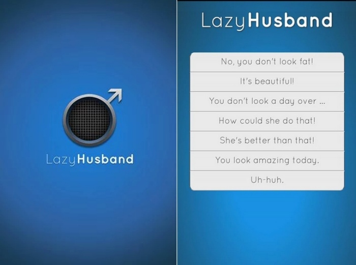 Приложение LazyHusband придет на выручку ленивым мужьям
