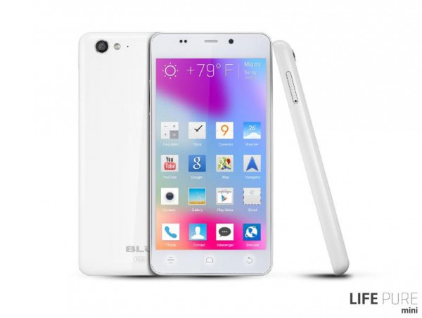 Смартфон Blu Life Pure Mini: 4,5-дюймовый дисплей и 326ppi