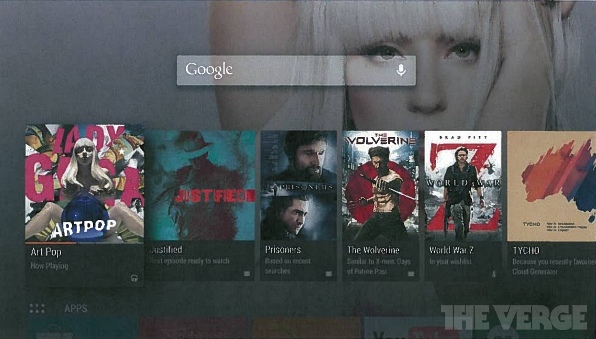 Google готовят развлекательный мультимедийный центр Android TV
