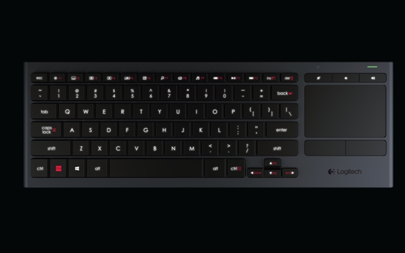 Первая «диванная» клавиатура Logitech К830 c подсветкой клавиш