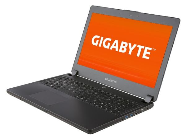 Тонкий игровой ноутбук Gigabyte Ultramax P35X