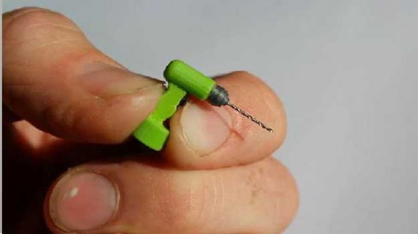 Самая маленькая в мире работающая дрель создана на 3D-принтере