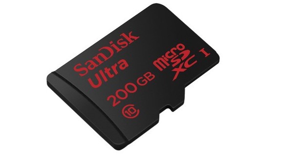 Флеш-карта SanDisk объемом 200 ГБ поступила в продажу