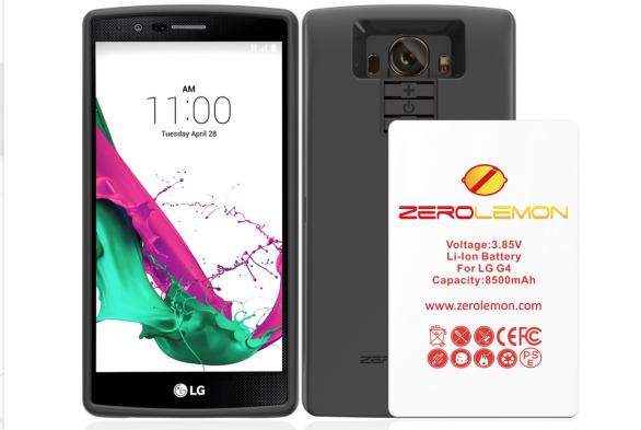 Чехол-аккумулятор Zerolemon для LG G4 позволит смартфону проработать в 3 раза дольше