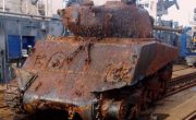 На дне Баренцева моря обнаружили танк Sherman