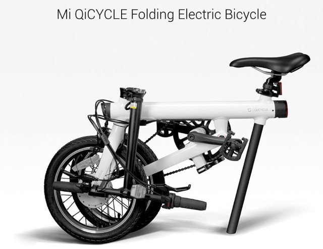 Xiaomi представила складной электровелосипед Mi Qicycle