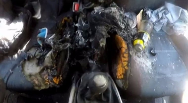 Взрыв iPhone 7 стал причиной возгорания автомобиля
