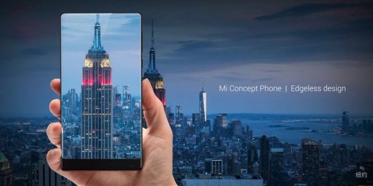 Китайский гигант Xiaomi презентовал безрамочный смартфон Xiaomi MIX