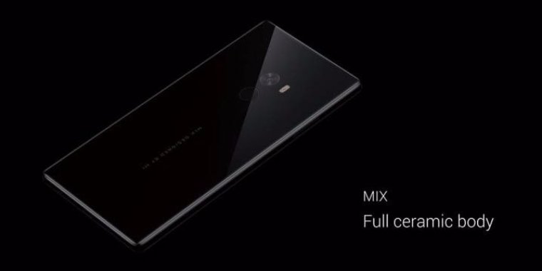 Китайский гигант Xiaomi презентовал безрамочный смартфон Xiaomi MIX