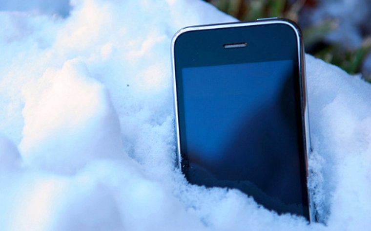 Смартфон на морозе: как продлить жизнь аккумулятора?