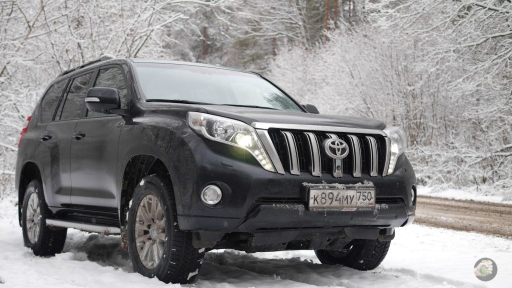 Как проводили зиму с Toyota Land Cruiser Prado