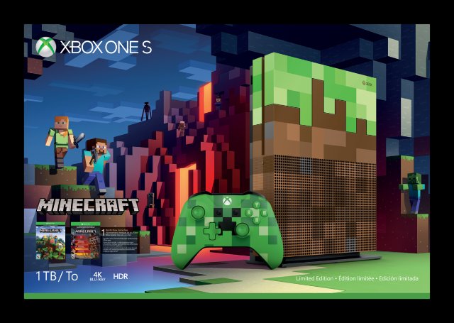 Microsoft открывает предварительные заказы для специального издания Minecraft Xbox One S