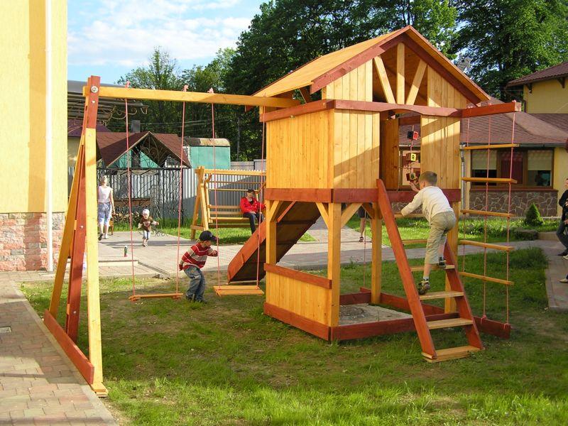 Детские площадки для дачи