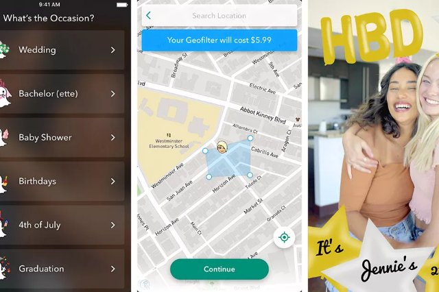 Snapchat расширяет возможности создания геофильтра в Европе