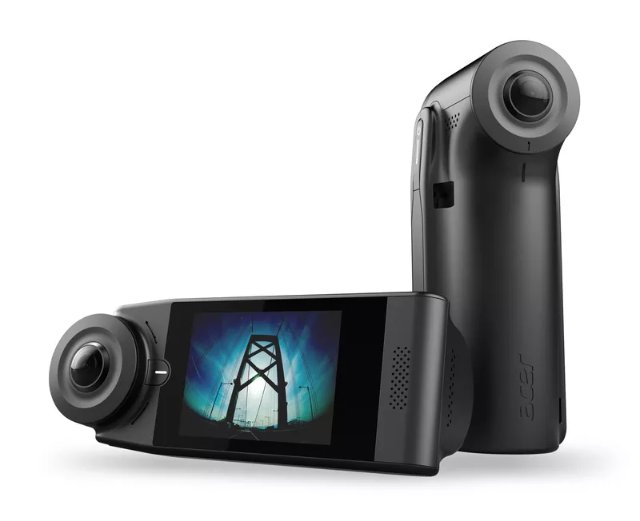 Acer анонсировала выпуск двух 360-градусных камер