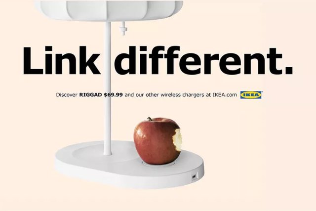 Ikea использует запуск iPhone 8, чтобы напомнить, что по-прежнему выпускает беспроводную зарядку, встроенную в мебель