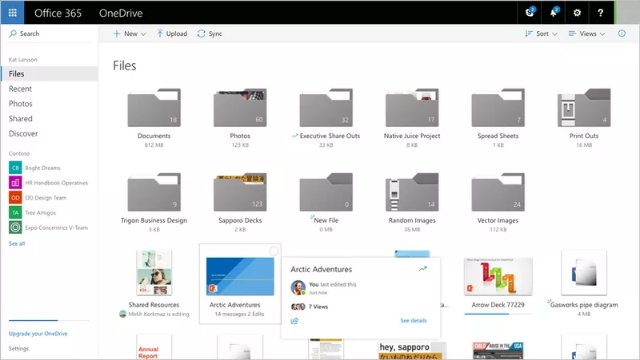 Обновление Microsoft OneDrive приносит улучшенный интерфейс и параметры совместного доступа