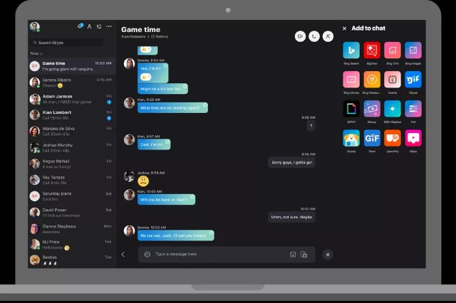Новый дизайн Skype теперь доступен для Windows и Mac