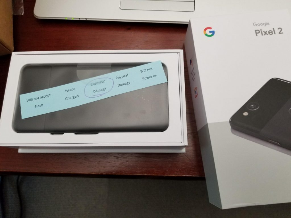 Google удивилась, почему отправила покупателю бракованный Pixel 2