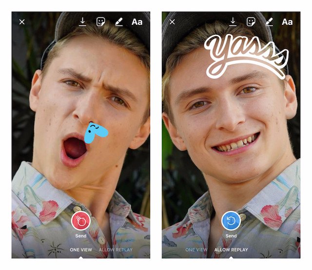 Новая функция Instagram позволяет рисовать на фотографиях ваших друзей
