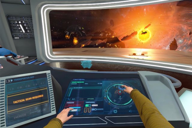 «Star Trek: Bridge Crew» снижает потребность в гарнитуре VR