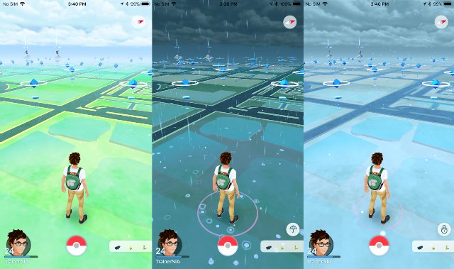«Pokémon Go» скоро включит в игру реальную погоду