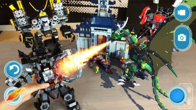Lego AR-Studio привнесет виртуальных драконов в ваши физические наборы