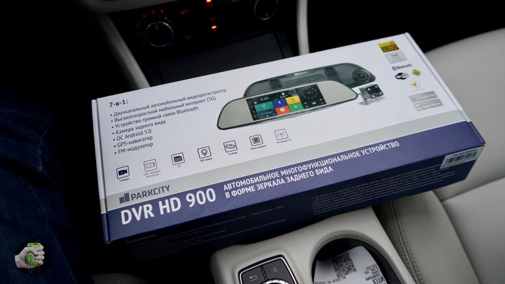 Parkcity DVR HD 900: слишком умное автомобильное зеркало с Android!