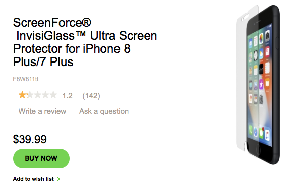 Не покупайте это дорогое и бесполезное стекло для защиты iPhone