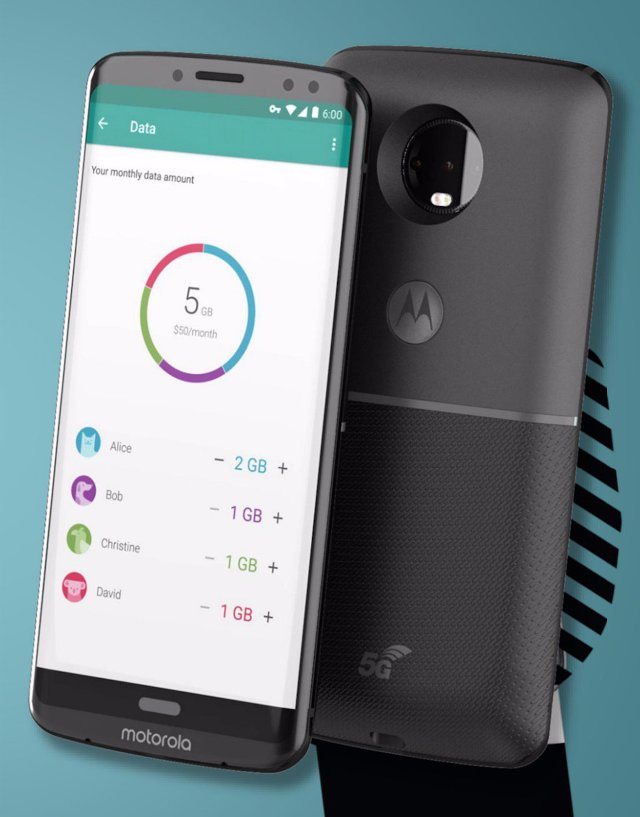 Телефоны Motorola могут включать в себя модели, схожие на iPhone X