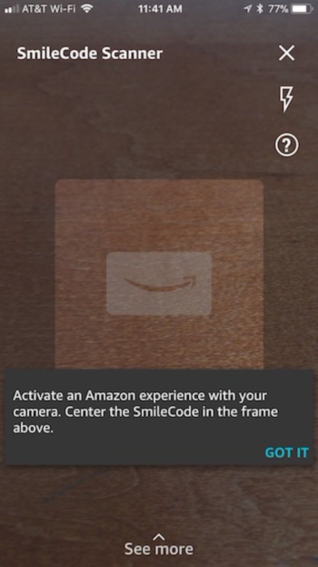QR-подобные «SmileCodes» от Amazon являются ключом к скидкам
