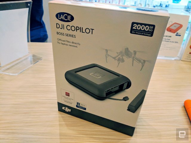 DJI Copilot от Lacie - идеальный портативный жесткий диск для видеопрофессионалов