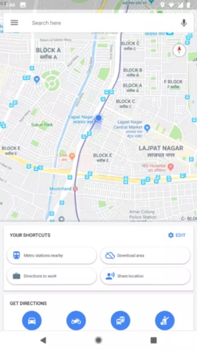 Ярлыки Google Maps доступны для некоторых пользователей в Индии