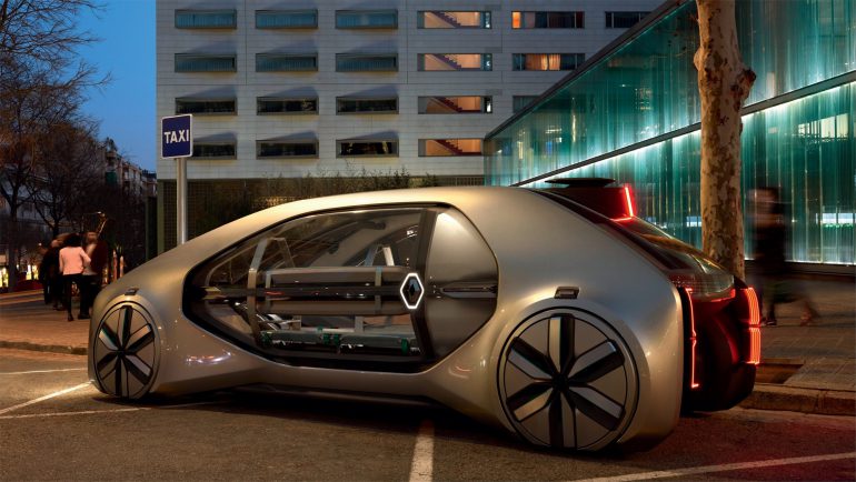 Renault EZ-GO — автономобиль для эффективного будущего