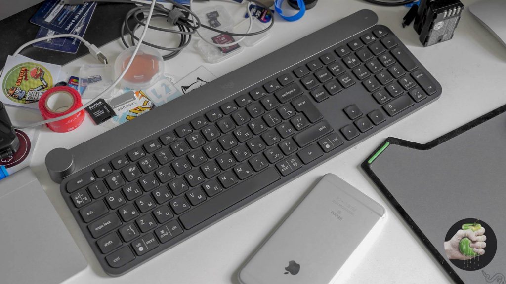 Обзор клавиатуры Logitech Craft: кручу-верчу, в фотошопе мучу