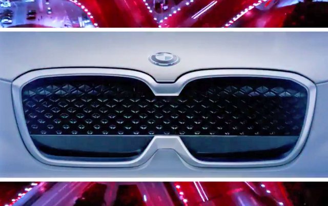 BMW выпускает тизер для iX3, ее первого полноэлектрического внедорожника