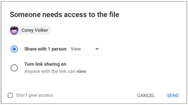 Google Drive поможет вам понять, кому нужен доступ к файлу