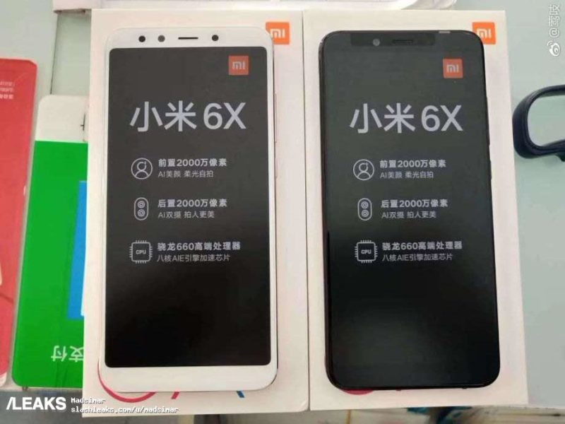 Все характеристики Xiaomi Mi 6X