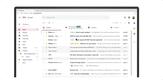 Что нового в новом интерфейсе Gmail