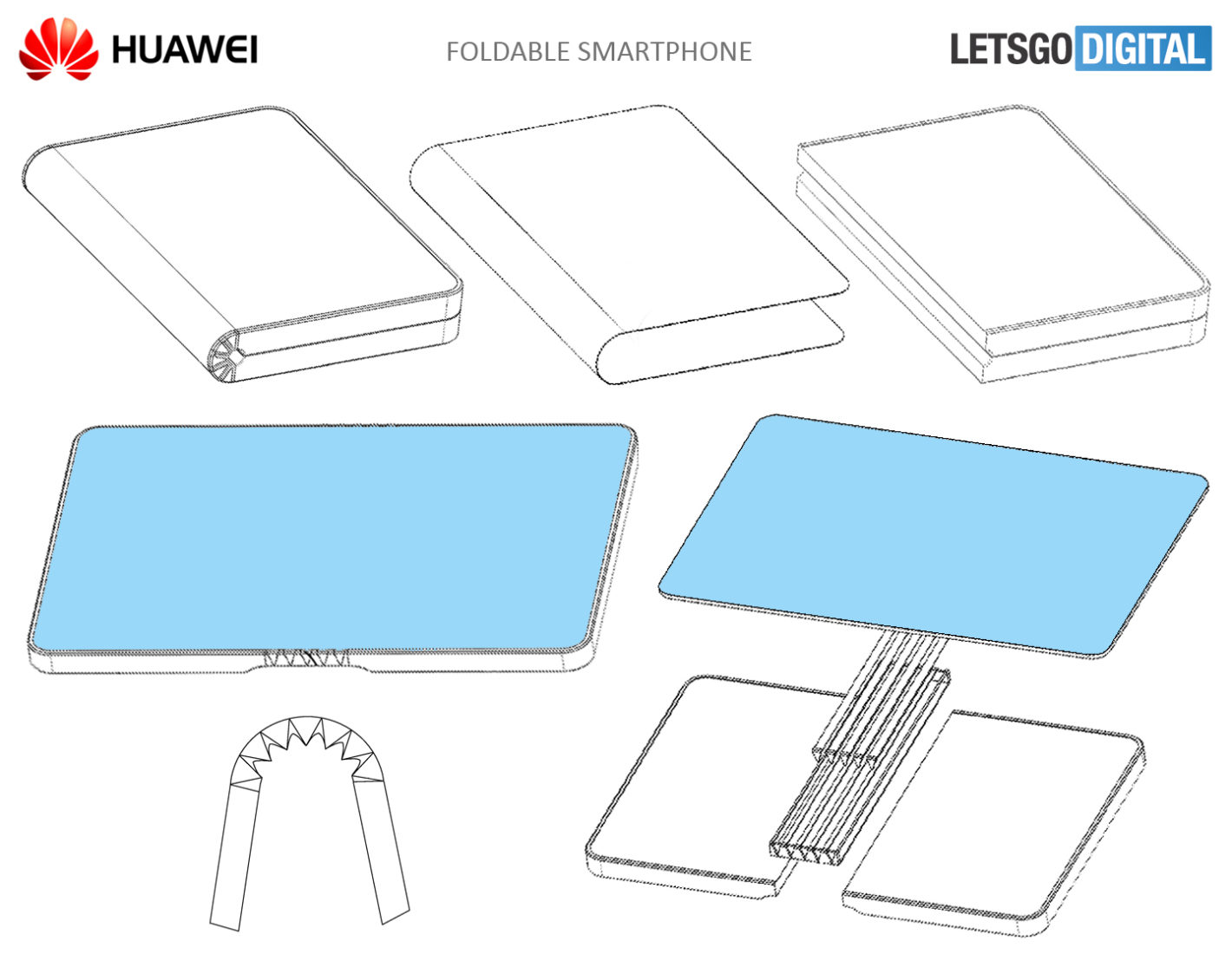 Huawei хочет первой показать гибкий смартфон