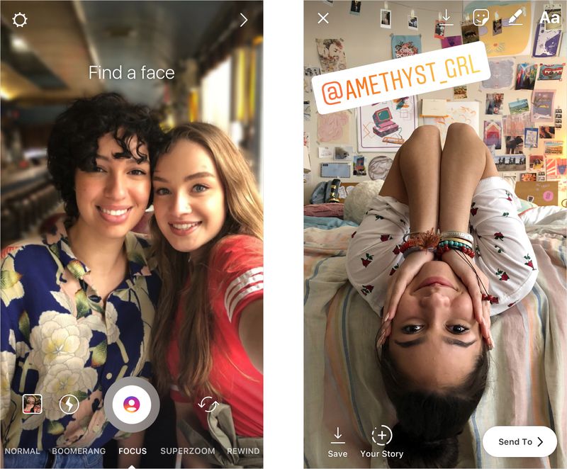 В новой версии Instagram появился портретный режим