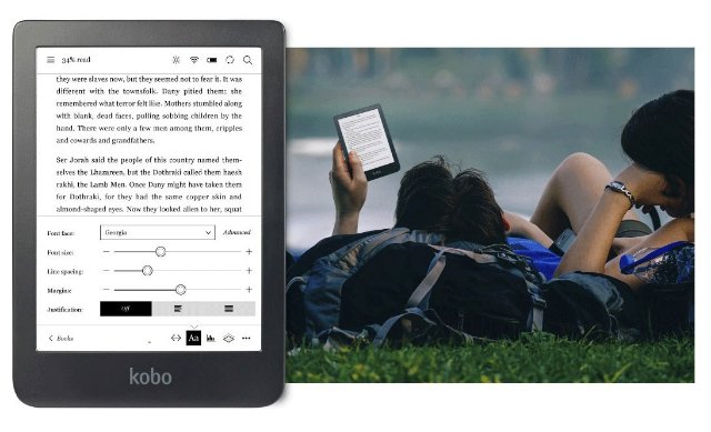 Новая электронная книга Kobo предлагает экран HD e-ink за 130 долларов