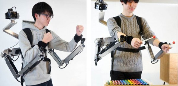Японские ученые создали роботизированные руки с удаленным управлением
